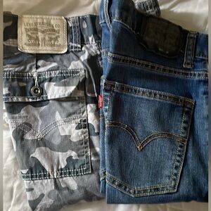 2-Pairs of Boys Levi Shorts